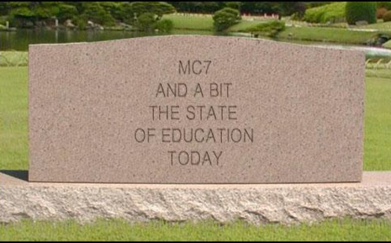 The state of education today.