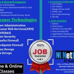 Best tech training institute in Hyderabad – Offline and Online training in Hyderabad