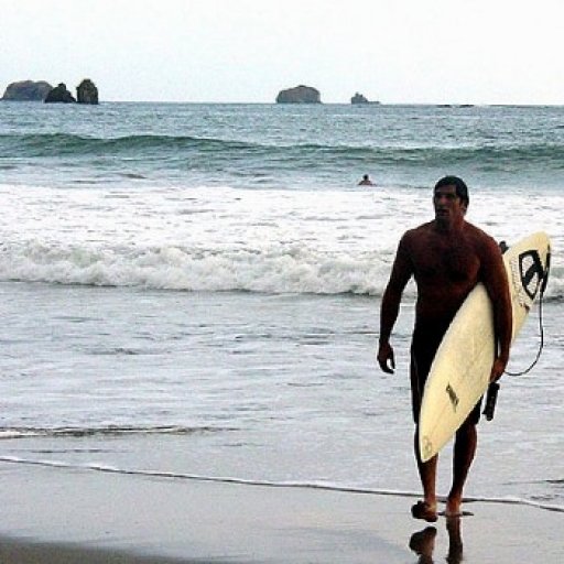 Vic Ferrantella surfing Costa Rica 